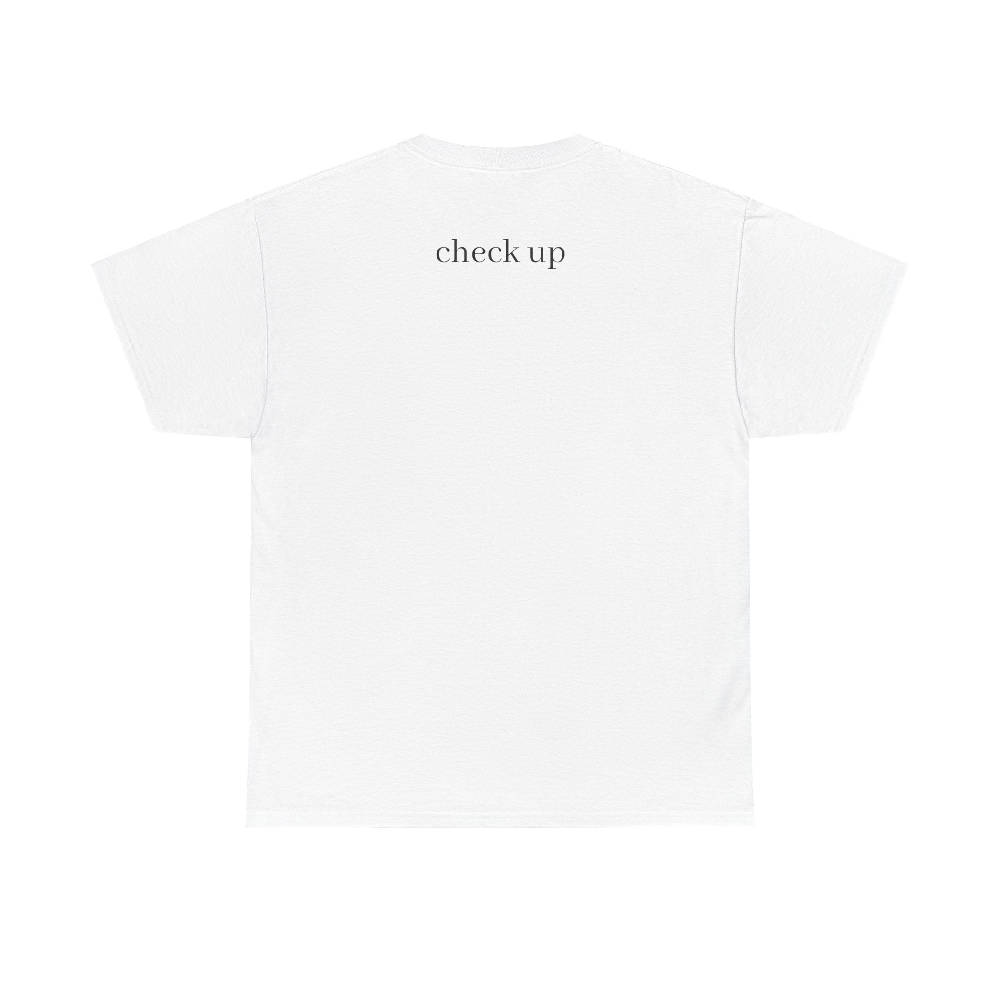 Graphic Tee — 'Check Up' Retro Camera Photo Streetwear T-Shirt