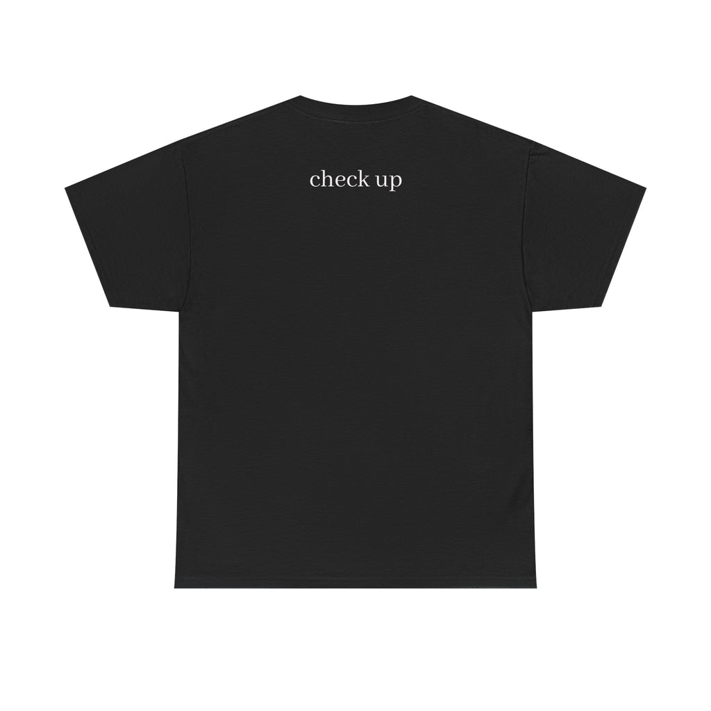 Graphic Tee — 'Check Up' Retro Camera Photo Streetwear T-Shirt